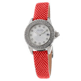 Folli Follie Red Leather Watch -   -  Folli Follie.